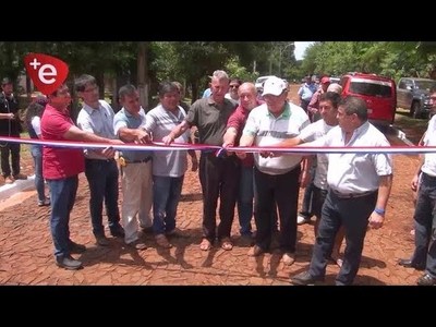INVIERTEN GS. 160 MILLONES EN CALLES DEL B° KA´AGUY RORY