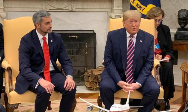 Mario Abdo y Trump acuerdan fortalecer relaciones diplomáticas