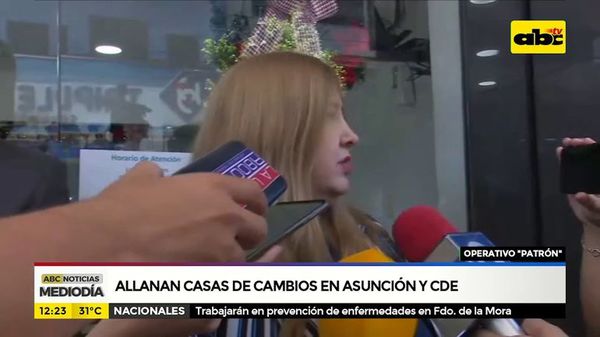 Allanan casa de cambios en Asunción y CDE - ABC Noticias - ABC Color