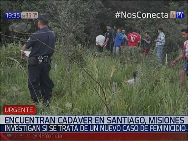 Hallan cadáver de una mujer en Misiones