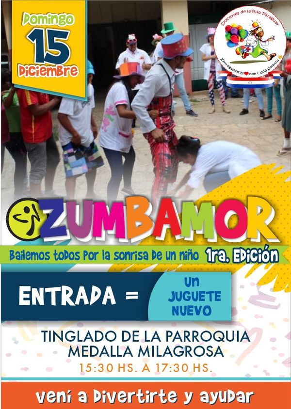 Invitan a bailar a cambio de un juguete para niños hospitalizados en Navidad - Nacionales - ABC Color