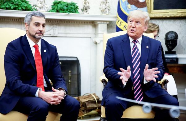 Trump ofrece a Marito más apoyo en seguridad y defensa - Política - ABC Color