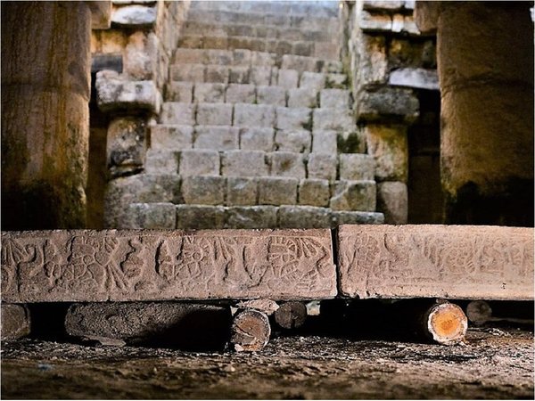 Hallan nuevas estructuras y objetos antiguos mayas en Chichén Itzá