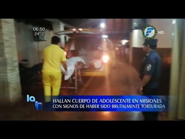 Hallan el cuerpo de una niña de 13 años con signos de tortura
