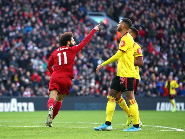 Salah mantiene el inmejorable momento del Liverpool