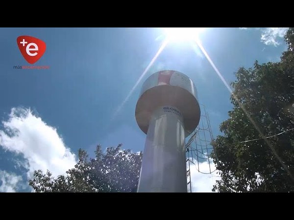 VECINOS DE SANTO DOMINGO FUERON BENEFICIADOS CON SISTEMA DE AGUA POTABLE