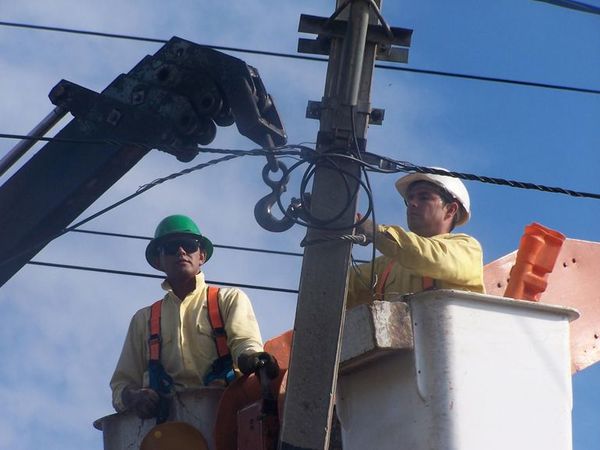 ANDE avisa sobre cortes programados en distintos puntos del país - Nacionales - ABC Color