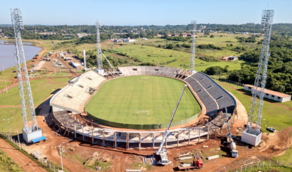 HOY / Obras no paran en el futuro estadio de Encarnación