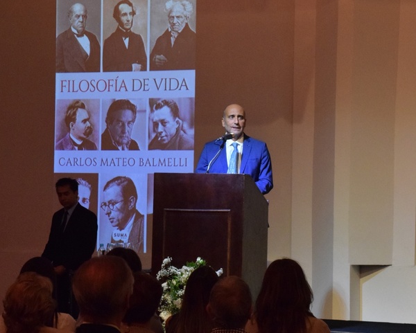 Presentan “Filosofía de vida” escrito por Carlos Mateo Balmelli - ADN Paraguayo