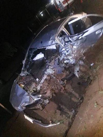 Accidente fatal en Los Cedrales deja dos muertos  - Nacionales - ABC Color