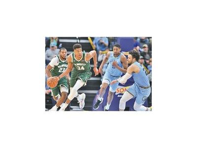 Los Bucks y Lakers ganan y siguen arriba
