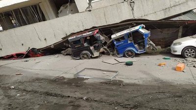 Terremoto de magnitud 6,8 sacude Filipinas