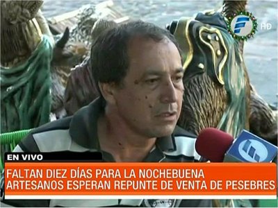 Artesanos de Areguá, preocupados por bajas ventas de pesebres