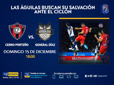 Cerro Porteño quiere cerrar bien ante un necesitado General Díaz