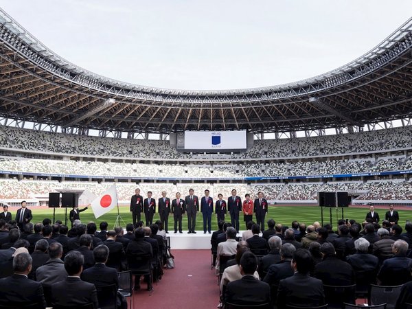Inaugurado el nuevo estadio olímpico de Tokio