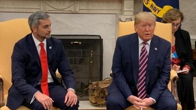 EE.UU rescata a Mario Abdo