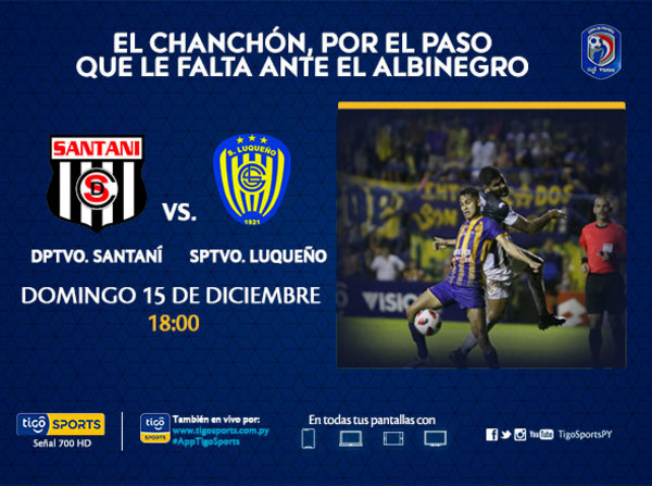 Luqueño mide a Santaní y sueña con la Copa Sudamericana
