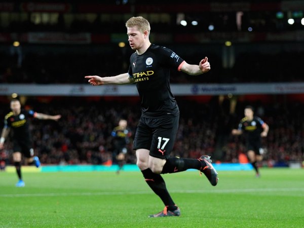 De Bruyne expone las vergüenzas del Arsenal