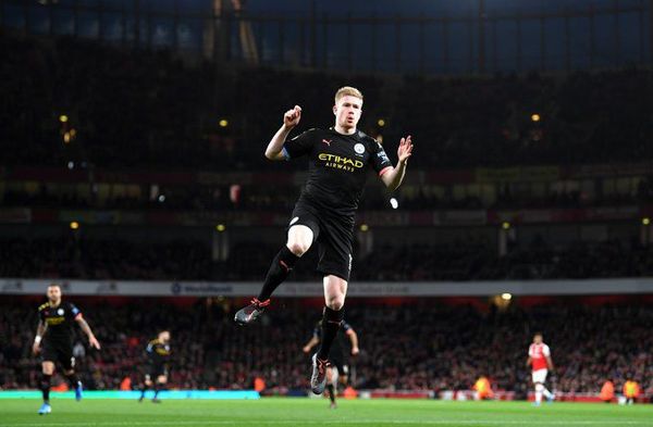 De Bruyne expone las vergüenzas del Arsenal - Fútbol - ABC Color