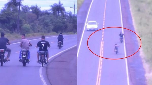 Misiones; jóvenes, hacen piruetas sobre ruta PY01 en carrera clandestina - Digital Misiones