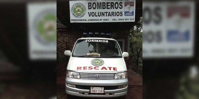 BEBÉ CASI NACE EN AMBULANCIA DE BOMBEROS DE ITAPÚA POTY