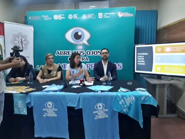 INICIA CAMPAÑA DEPARTAMENTAL CONTRA LA TRATA DE PERSONAS