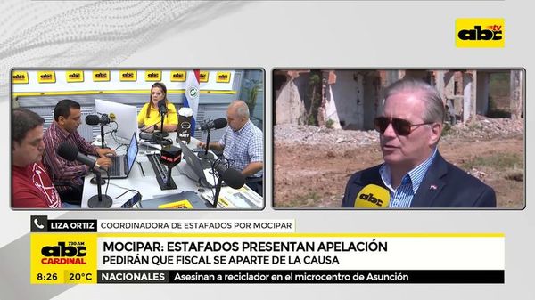 Mocipar: Estafados presentan apelación - ABC Noticias - ABC Color