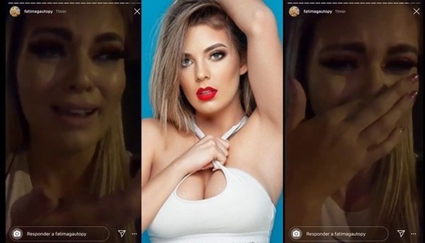 El desesperado llanto de Fátima Gauto en la vía pública - Teleshow