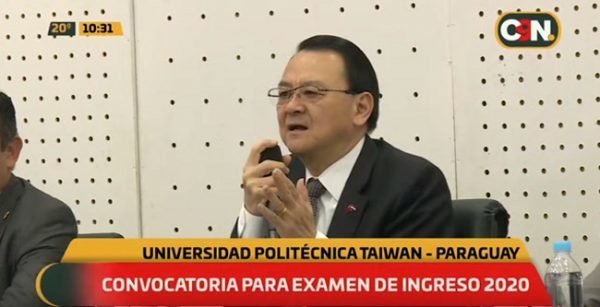 Habilitan cupos para ingresar a la Universidad Politécnica Taiwán-Paraguay