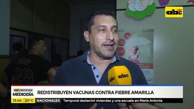 Redistribuyen vacunas contra fiebre amarilla - ABC Noticias - ABC Color