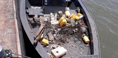 Veda pesquera: decomisan 5000 metros de redes en San Cosme y Damián