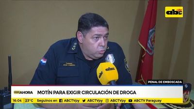 Motín para exigir circulación de droga - ABC Noticias - ABC Color