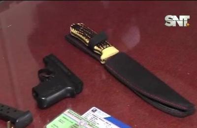 Detenido tras huir de una barrera policial sobre la Av. Médicos del Chaco - SNT