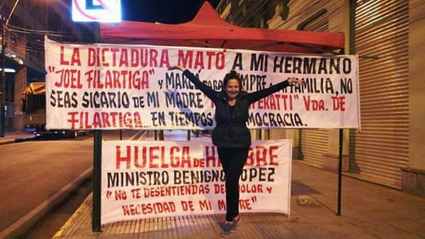 Hija de Joel Filártiga pide que Hacienda reconozca decreto y pague indemnización