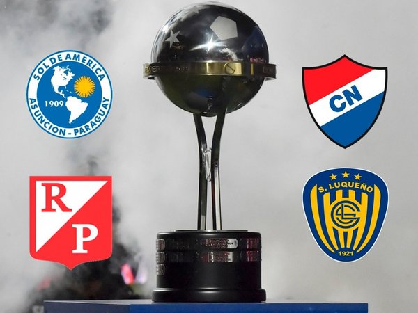 Los equipos paraguayos conocen a sus rivales en la Sudamericana 2020