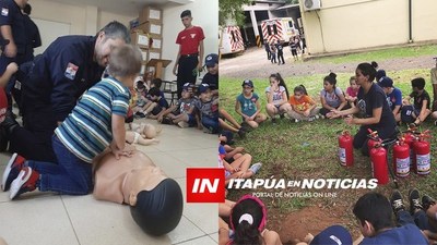 EXITOSA COLONIA DE VACACIONES DE LOS BOMBEROS DE ENCARNACIÓN