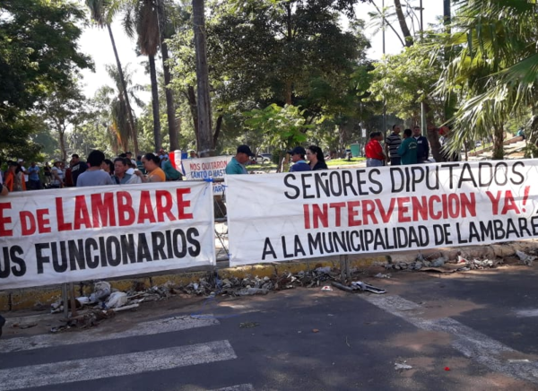 Lambaré atenta al pedido de intervención