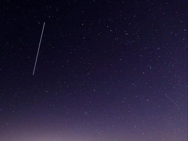 Captan paso de la Estación Espacial Internacional en fotografías