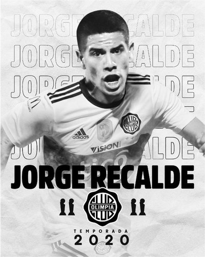 Olimpia confirma el fichaje de Jorge «El pollo» Recalde | .::Agencia IP::.