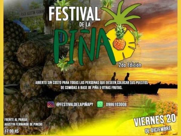 Realizarán Festival de la Piña en Concepción | Radio Regional 660 AM