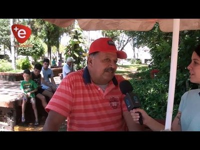 PANCHO COBRA CUMPLE 42 AÑOS DE SERVICIO EN LA PLAZA DE ARMAS DE ENCARNACIÓN