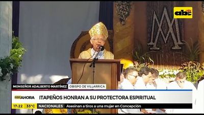 Itapeños honran a su protectora espiritual - ABC Noticias - ABC Color