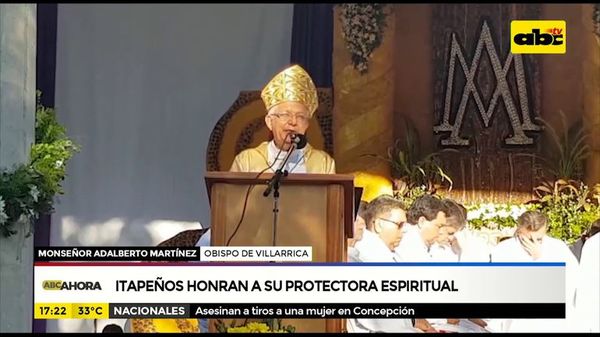 Itapeños honran a su protectora espiritual - ABC Noticias - ABC Color