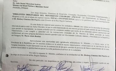 Aparece nota a favor del Dr. Rodney Giménez - Digital Misiones
