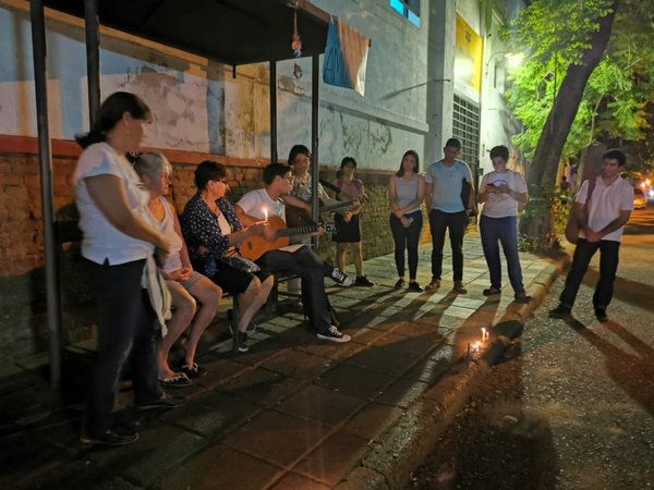 Cantaron y oraron en la parada donde mataron al indígena reciclador