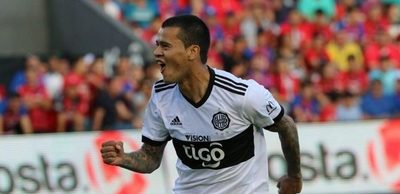 La frustración de Willian Mendieta en Olimpia
