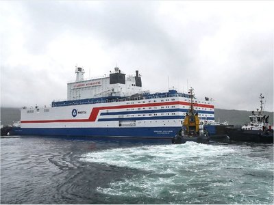 La primera central eléctrica nuclear flotante comienza a operar en Rusia