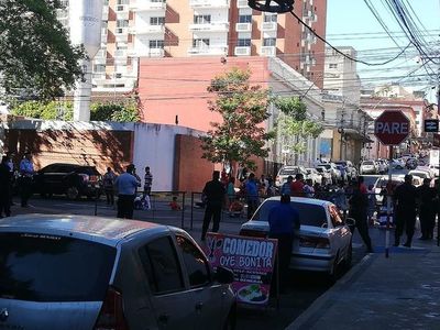 Manifestación de indígenas genera alta congestión en el tránsito  - Nacionales - ABC Color