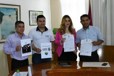 MUNICIPALIDAD FIRMÓ CONVENIO CON CASTELO ITALIANO S.R.L.