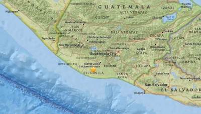 Un terremoto de magnitud 5,9 sacude las costas de Guatemala | .::Agencia IP::.